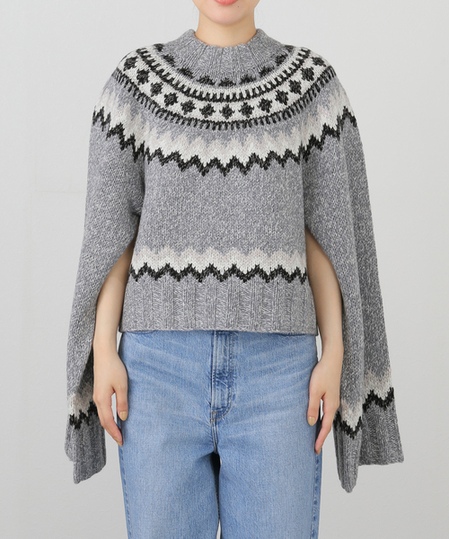 ニット 「THE NEWHOUSE/ザ ニューハウス」PORTMAN SWEATER：ニット 