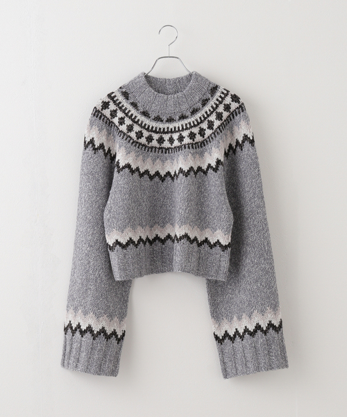 ニット 「THE NEWHOUSE/ザ ニューハウス」PORTMAN SWEATER：ニット 