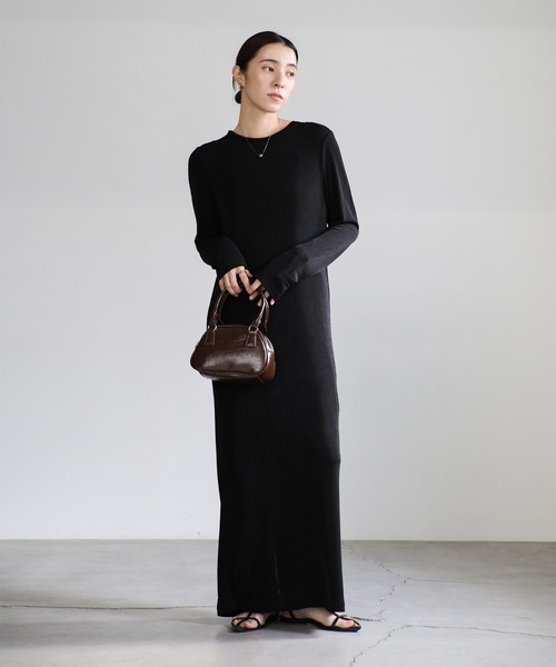 select MOCA（セレクトモカ） ワンピース シャイニーナローワンピース