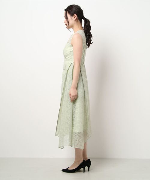 LANVINノースリーブワンピース　レディース 夏服 ノースリーブワンピース[品番：LAVW0011343]｜LANVIN COLLECTION