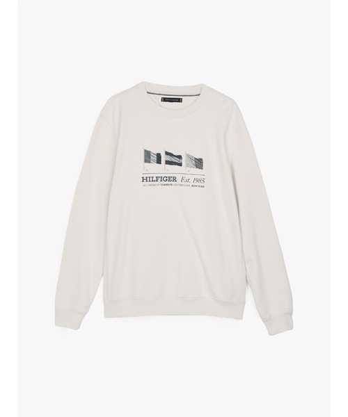 トミー ヒルフィガー（ ）/ヒルフィガーフラッグクルーネックトレーナー TOMMY HILFIGER（トミー・ヒルフィガー） トレーナー スウェット