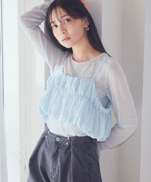 earth music&ecology（アース ミュージック＆エコロジー） ブラウス