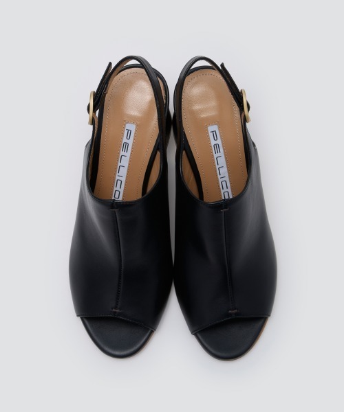 PELLICO サンダル SABRI 7.0cm BLACK レディース : ZOZOTOWN