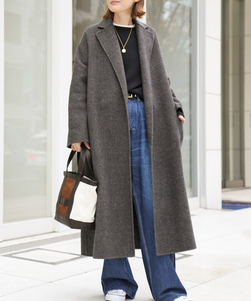 Deuxieme Classe ロングコート Long Double Coat（チェスター