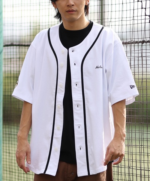 NEW ERA シャツ ERA/ニューエラ 半袖シャツ ベースボールシャツ