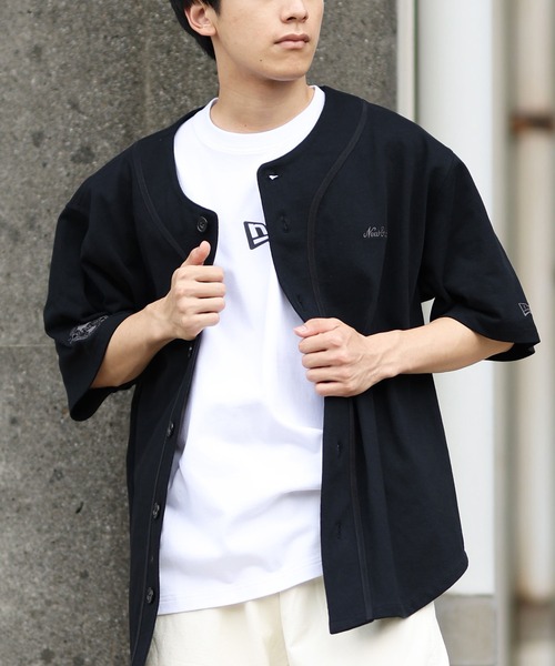 NEW ERA（ニューエラ） シャツ 半袖 半袖シャツ ベースボールシャツ