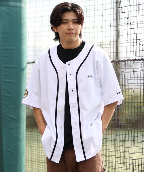 NEW ERA（ニューエラ） シャツ 半袖 半袖シャツ ベースボールシャツ