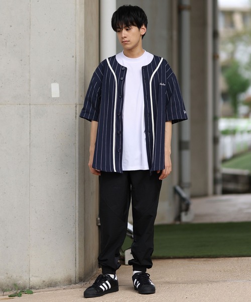 ☆Newera (ニューエラ)☆ ベースボールシャツ 半袖 全2色 NEW ERA☆ベースボール 半袖 シャツ 全2カラー 送料無料 (New
