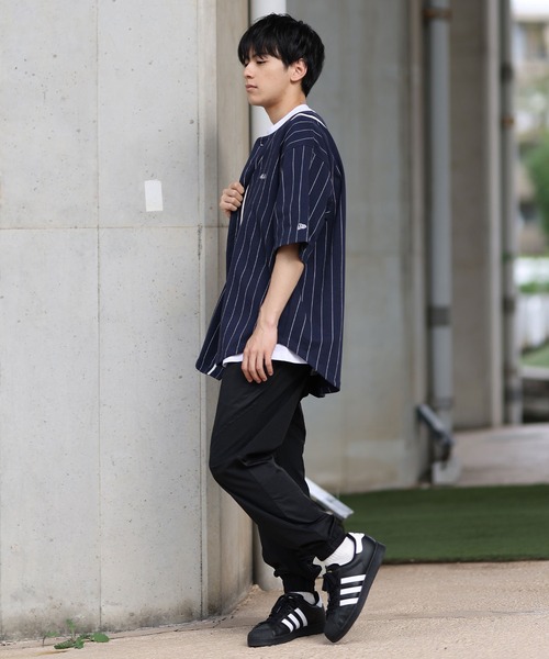NEW ERA(ニューエラ)・ショート スリーブ ベースボール シャツ NEW ERA シャツ ERA/ニューエラ 半袖シャツ ベースボールシャツ