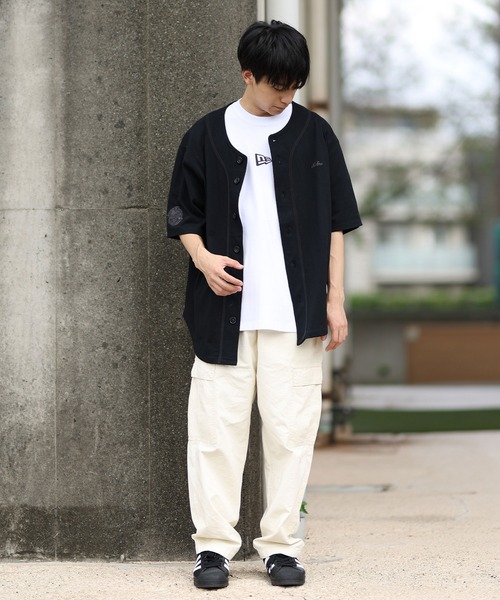 NEW ERA シャツ ERA/ニューエラ 半袖シャツ ベースボールシャツ