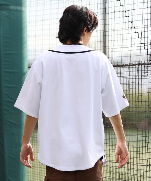 NEW ERA シャツ ERA/ニューエラ 半袖シャツ ベースボールシャツ