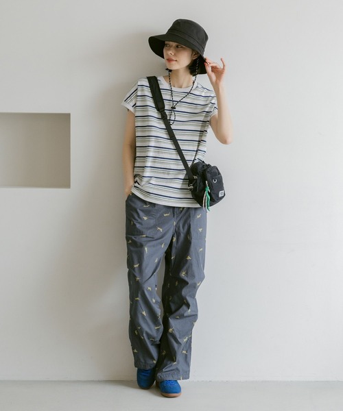 niko and… パンツ DRYチルイージープリントパンツ レディース