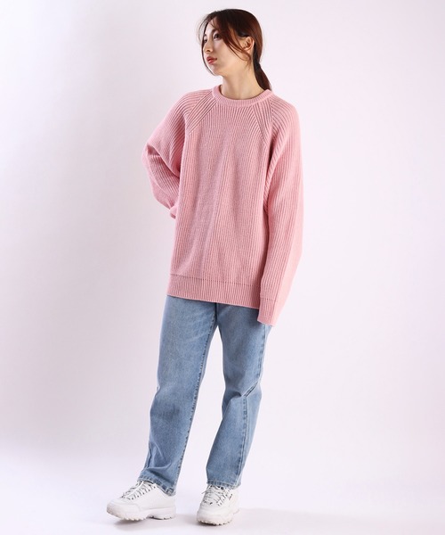 「WESTSEA」 「cathy’s closet」長袖ニット M ブルー メンズ_画像9