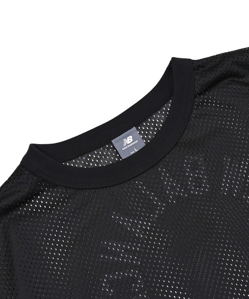 New Balance tシャツ メッシュショートスリーブTシャツ