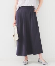 アンタイトル（UNTITLED）/【セットアップ可接触冷感イージーケア】リラクミスト タックワイドパンツ UNTITLED（アンタイトル） パンツ 「セットアップ可/接触冷感/イージー