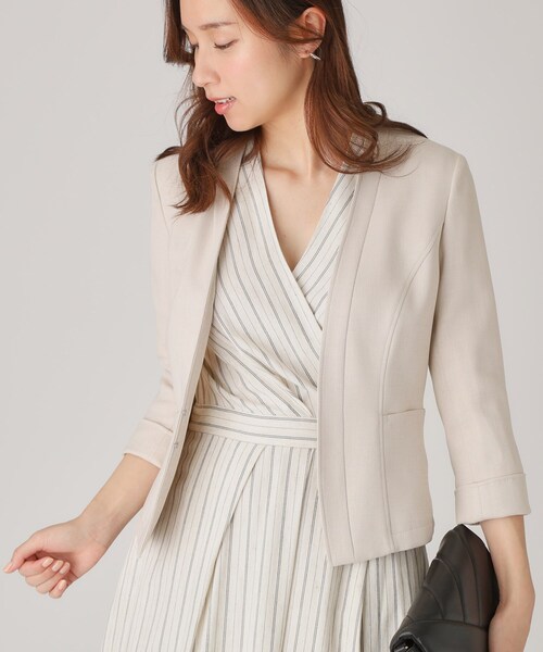 COUP DE CHANCE（クードシャンス） ジャケット ノーカラージャケット