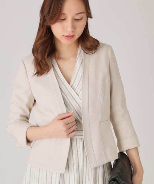 COUP DE CHANCE（クードシャンス） ジャケット ノーカラージャケット