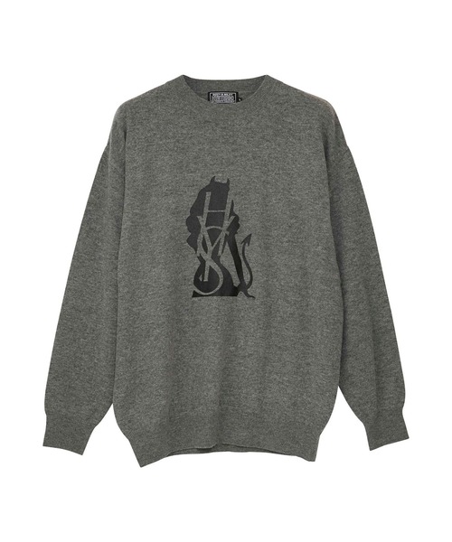 HYSTERIC GLAMOUR（ヒステリックグラマー） 長袖ニット MEDIUM トップ