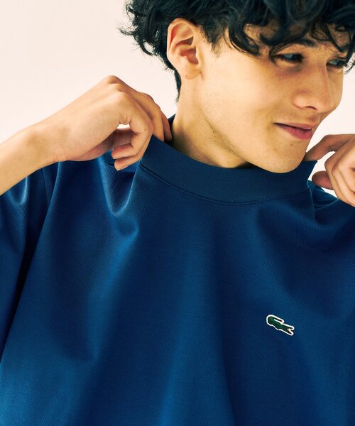 LACOSTE tシャツ / ラコステ 417別注 マイクロカノコ モック