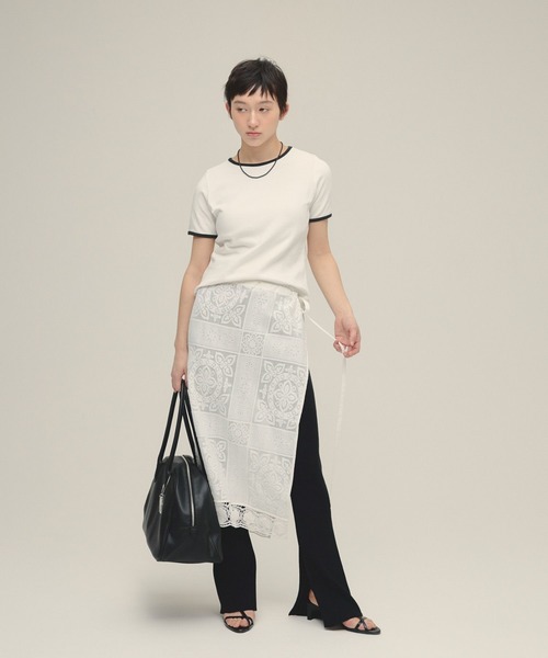 tシャツ 「eL」Ringer Tee SS/321311 レディース | ブランド登録なし | 04