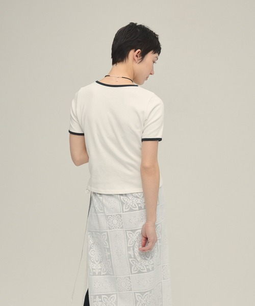 tシャツ 「eL」Ringer Tee SS/321311 レディース | ブランド登録なし | 07