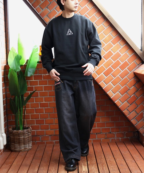 HUF（ハフ） トレーナー スウェット ロゴスウェット メンズ レディース