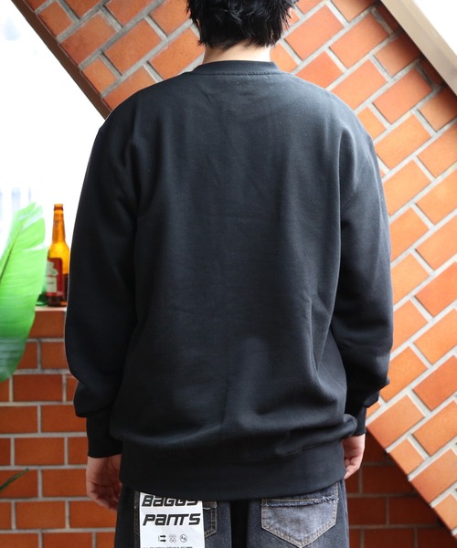 HUF ロゴ入り トレーナー HUF トレーナー スウェット ロゴスウェット メンズ レディース