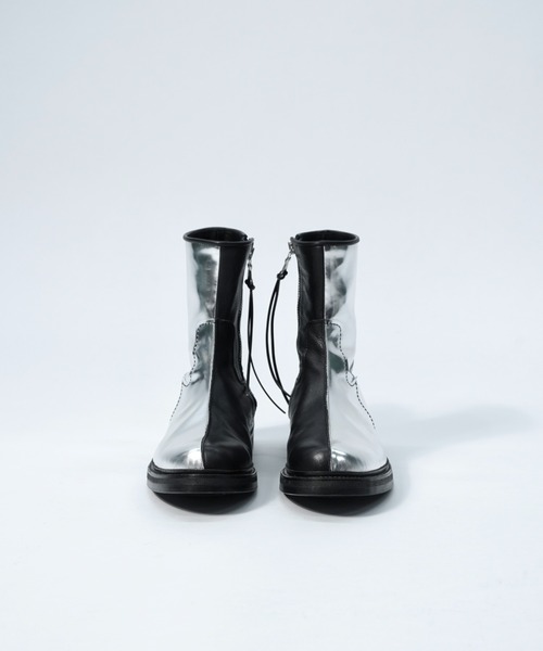 ブーツ ZWEI GESICHTER SIDE ZIP BOOTS メンズ レディースの画像
