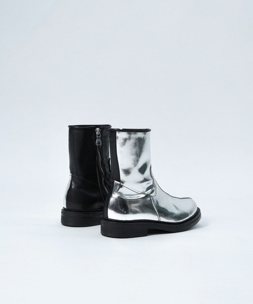 ブーツ ZWEI GESICHTER SIDE ZIP BOOTS メンズ レディースの画像