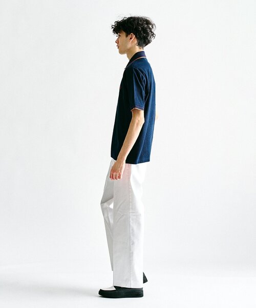 【新品】FRED PERRY ポロシャツ FRED PERRY ポロシャツ 417別注 Textured Single Tipped Sh