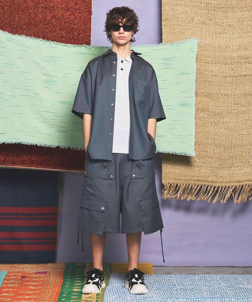 MAISON SPECIAL カーゴパンツ 「UNISEX」4 Colors Chambray