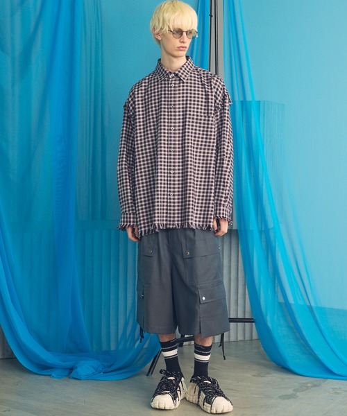 maison specialカーゴショートパンツ MAISON SPECIAL（メゾンスペシャル） カーゴパンツ メンズ レディース