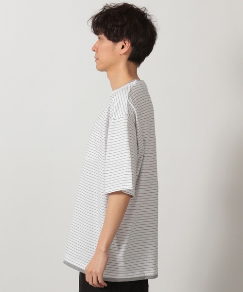 tシャツ ボーダーワッフルレイヤーT / 323577 メンズ | LAKOLE | 13
