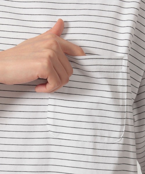 tシャツ ボーダーワッフルレイヤーT / 323577 メンズ | LAKOLE | 18