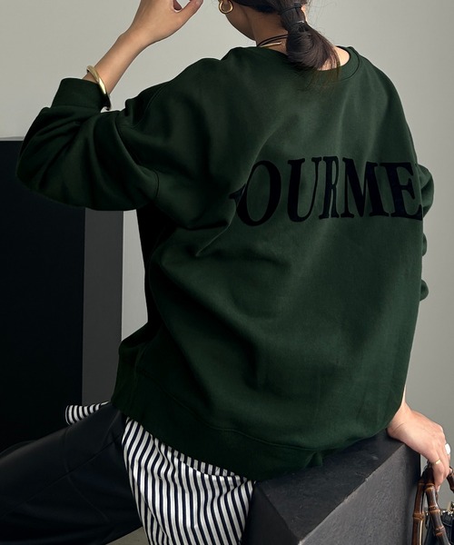「LOUNGEDRESS」 スウェットカットソー FREE グリーン レディース