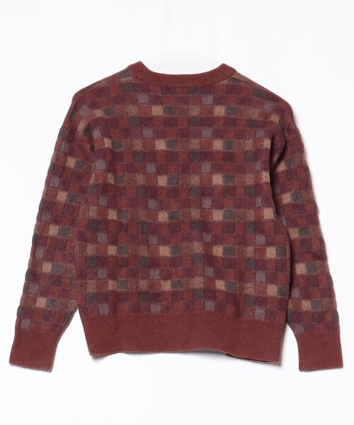 「Golden Bear」 長袖ニット L ブラウン メンズ_画像2