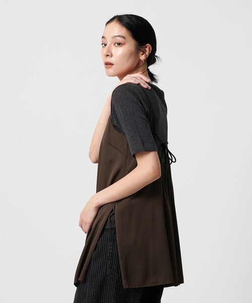 BEAUTY＆YOUTH UNITED ARROWS キャミソール ポリエステルツイル