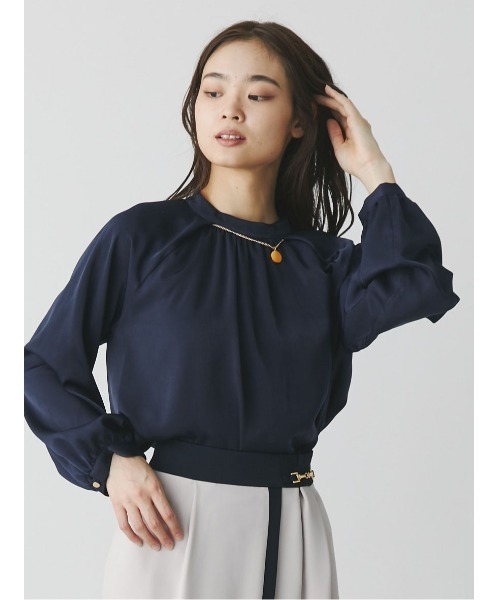 TONAL 「TONAL」 長袖ブラウス 38 ベージュ レディース