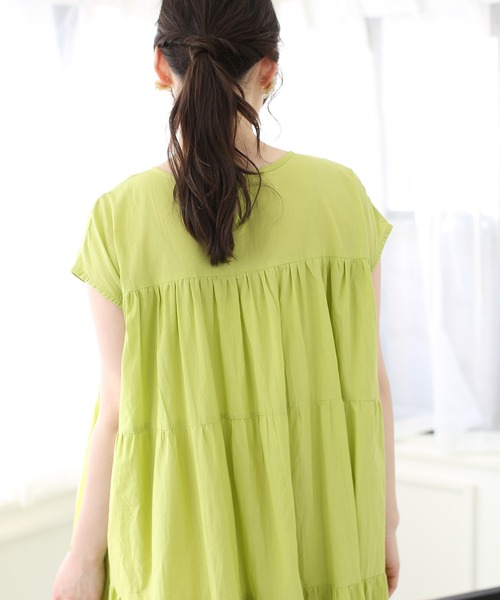 y's ティアードワンピース y's ティアードワンピース fifth ワンピース キャンブリックティアード