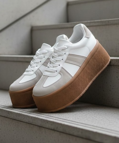 【新品】WYM ジャーマントレーナー　Mサイズ　 WYM LIDNM スニーカー VOLUME SOLE GERMAN TRAINER メンズ : ZOZOTOWN