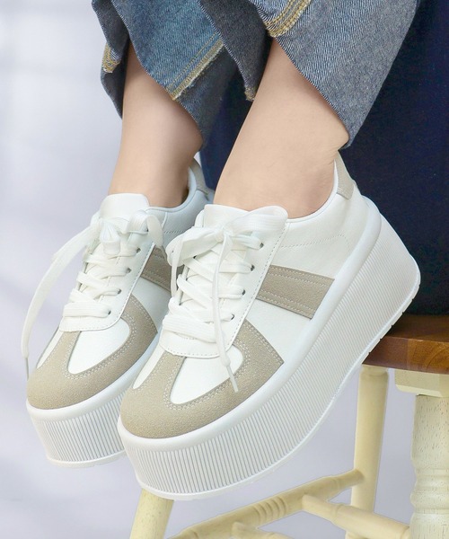 GERMAN TRAINER（ジャーマントレーナー） スニーカー 軽量厚底 ユニ