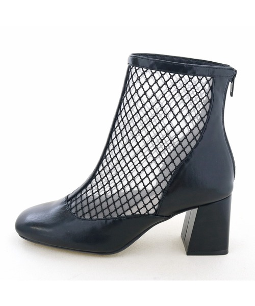 「byあしながおじさん」 ショートブーツ 23.5cm アイボリー レディース_画像7