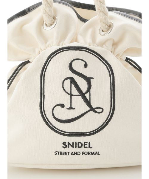 SNIDEL トートバッグ 「WEB限定」ロープトートバッグ レディース