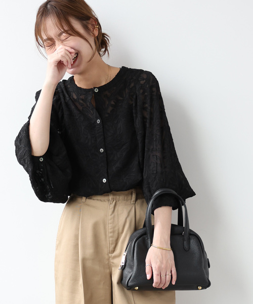 「JOURNAL STANDARD relume」 ドルマンスリーブブラウス FREE ブラック レディース JOURNAL STANDARD relume 「JOURNAL relume」 ドルマンスリーブ