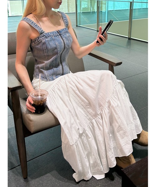 snidel レーススカート SNIDEL スカート レースマーメイドスカート : ZOZOTOWN Yahoo!店