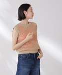 サマーニット ニット セーター テープヤーンメ...の詳細画像2