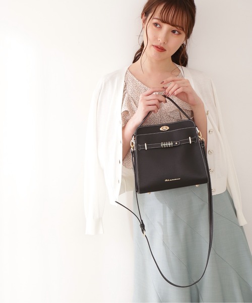 新品 JILL by JILLSTUART 2wayトートバッグ ブラック　黒 JILL by STUART 「JILL STUART」 2WAYバッグ FREE ブラック