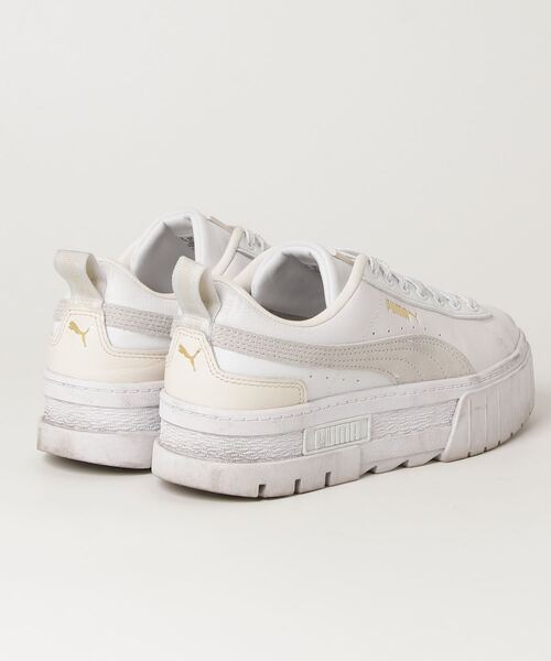 [PUMA] low cut спортивные туфли 23.5cm белый женский 
