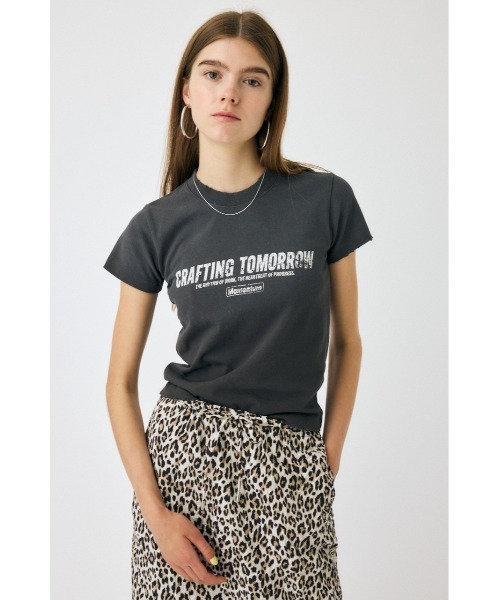 MOUSSY tシャツ FADED LOGO Tシャツ レディース : ZOZOTOWN