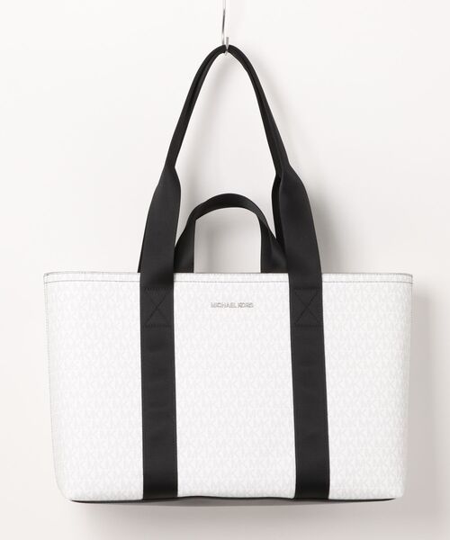 MICHAEL KORS　トートバック　グレー　ビジネスバック 新品 マイケルコース トートバッグ グレー - メルカリ